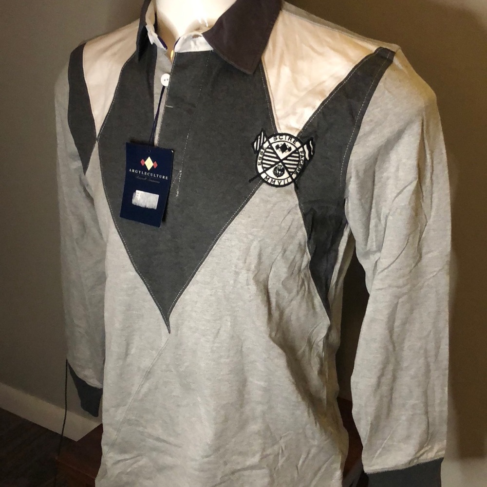 Argyleculture Russell Simmons long sleeved shirt Size Medium